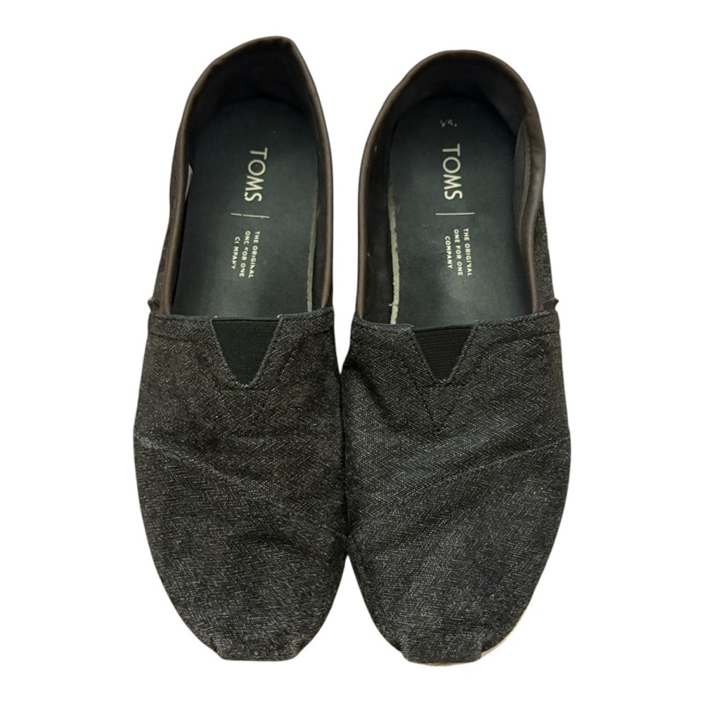 Toms Flannel Herringbone Alpargata 9.5